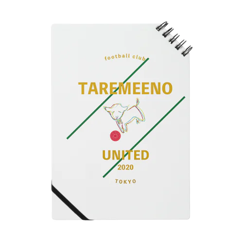 TAREMEENO UNITED FC エンブレムグッズ ノート