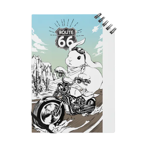 旅するうさぎ＠USA ROUTE66 Notebook