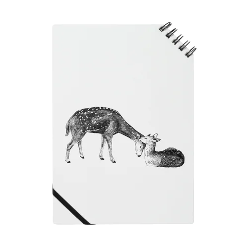 鹿の親子 Notebook