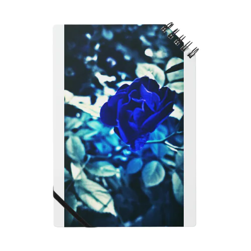 Blue Rose　幸運の青い薔薇 Notebook