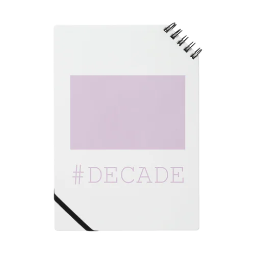 #DECADE ノート