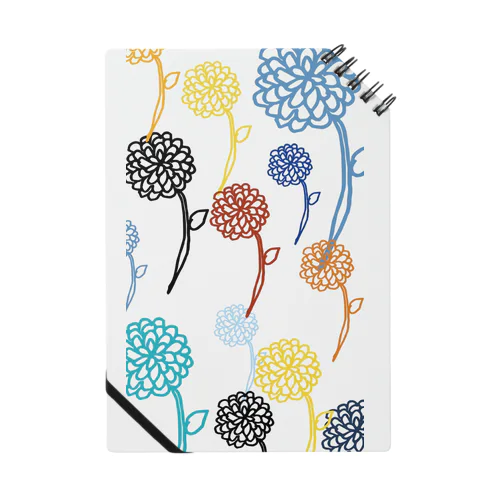 Dahlias Notebook