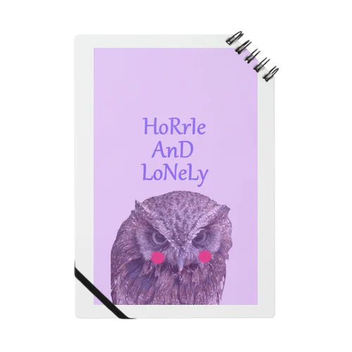 Cutie Owl （フクロウ） Notebook