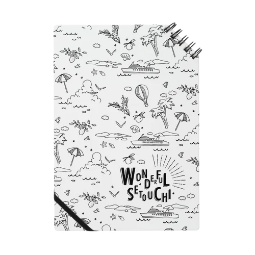 WONDERFUL SETOUCHI PATTERN Notebook