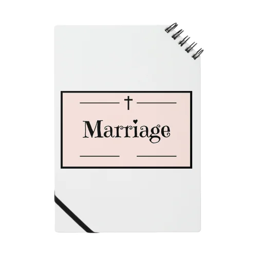 Marriage GothicStyle Notebook