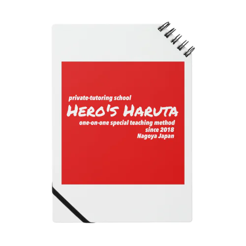 Hero's Haruta公式ロゴ Notebook