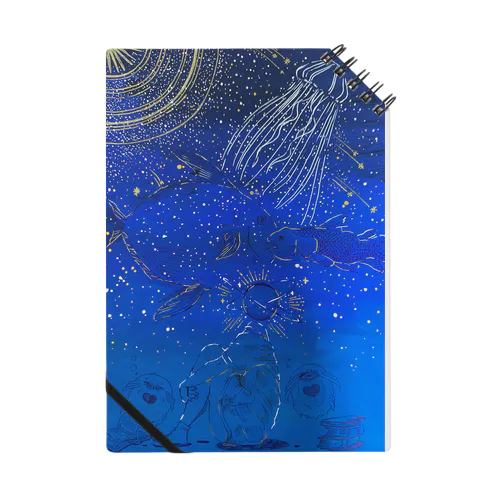 深蒼-deep blue- Notebook