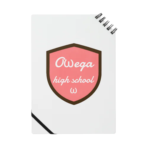 Oωega school note Notebook