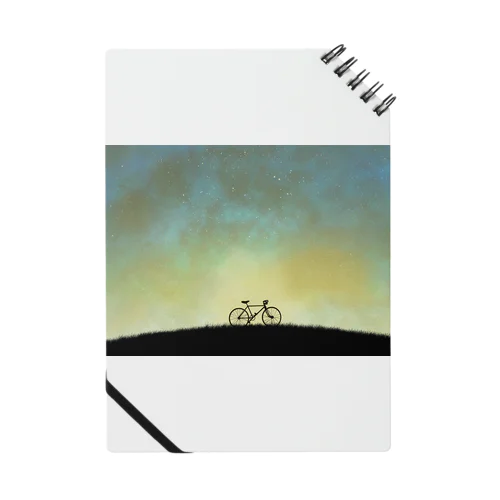 自転車と夜空 Notebook