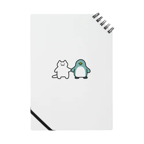 小さいネコとペンギンさん Notebook