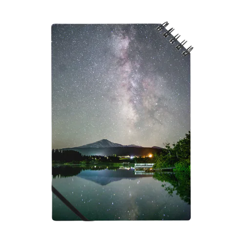 Milky Way & Mt.Chokai Notebook