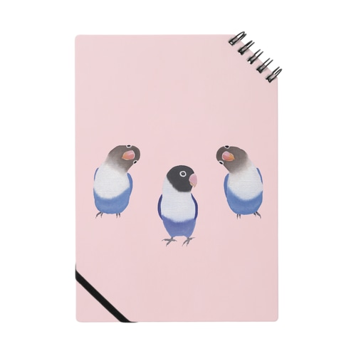 とり二ティ　pink Notebook