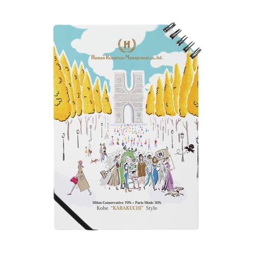 HRM KARAKUCHI MUG Notebook