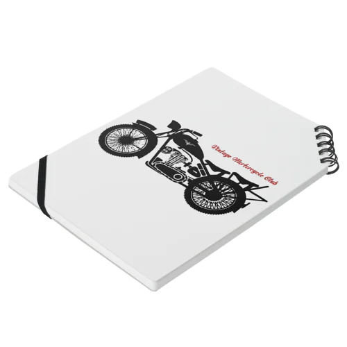 VINTAGE MOTORCYCLE CLUB Notebook