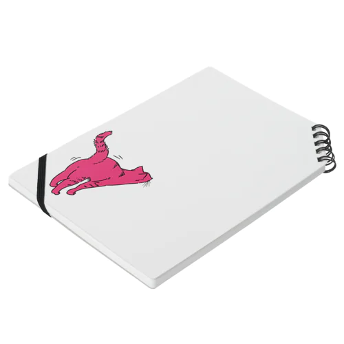 かまちょねこ(ピンク) Notebook