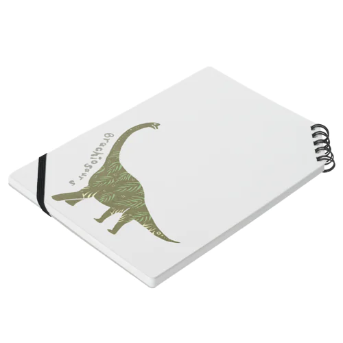 楽園Dinosaur*プラキオサウルス Notebook