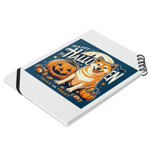 DOG x HALLOWEEN 03🟦(濃色用) Notebook