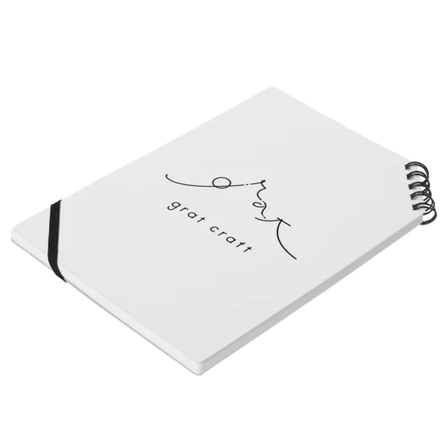 Gratcraft Logo BLK Notebook