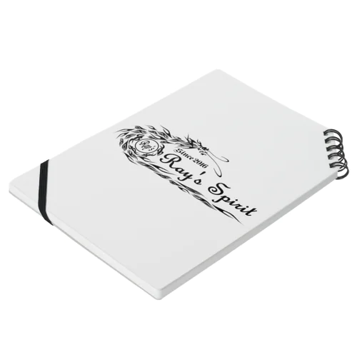 Ray's Spirit Logo ⑨（BLACK） Notebook