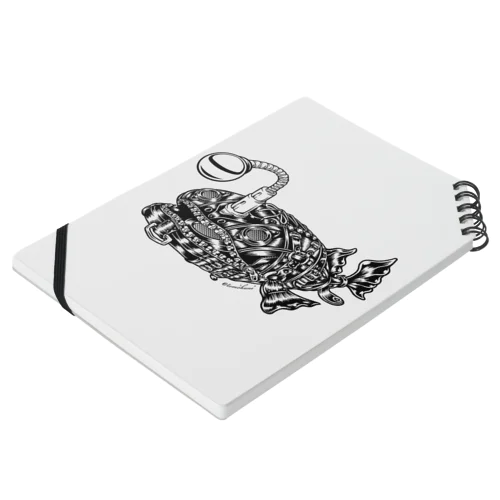 Animalia Kinky “ Black Atlantic Footballfish ”  Notebook