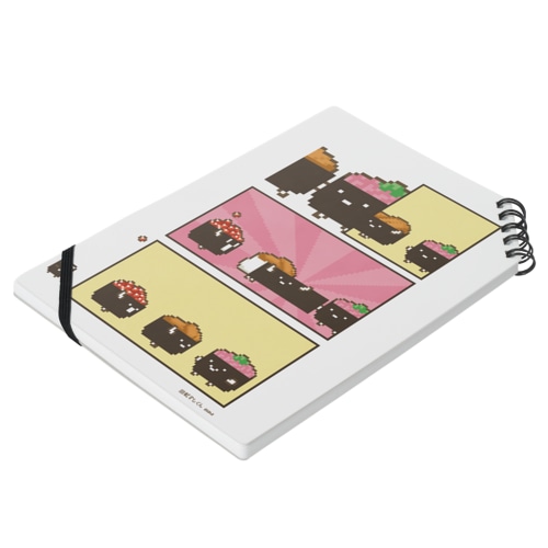 回転ずしくんノート(軍艦兄弟) Notebook