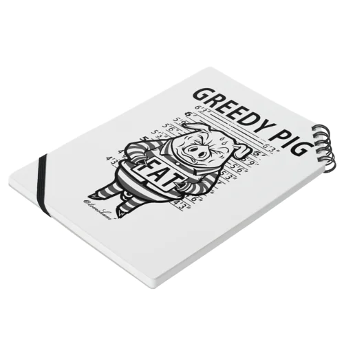 GREEDY PIG Notebook