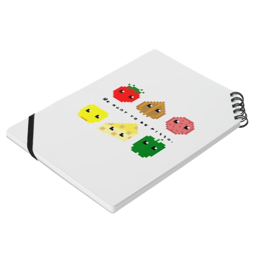 We want to be pizza. Notebook