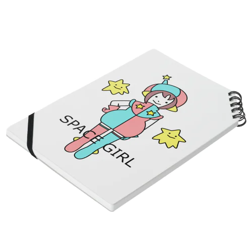 space girl Notebook