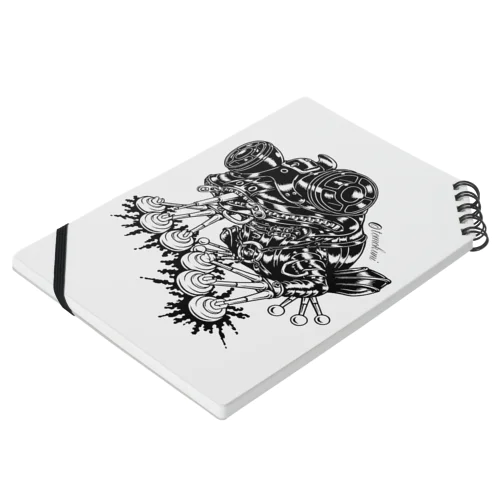 Animalia Kinky “ Black Frog ” Notebook