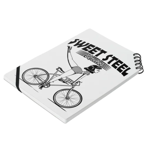 "SWEET STEEL Cycles" #1 Notebook