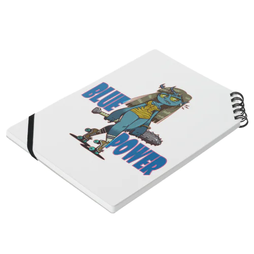 “BLUE POWER” Notebook