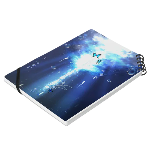 Dreamy deepblue Notebook