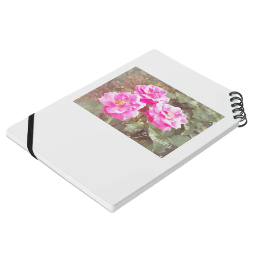 pink Rose Notebook