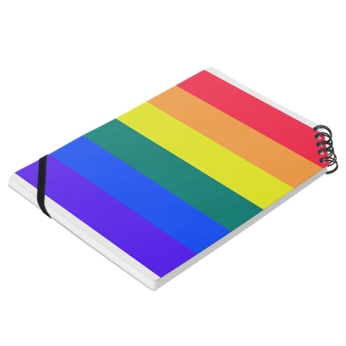 6色レインボー Notebook