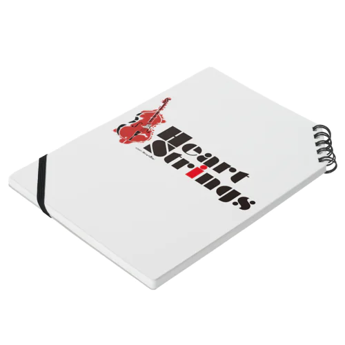 Heart Strings (woodbass) Red Notebook