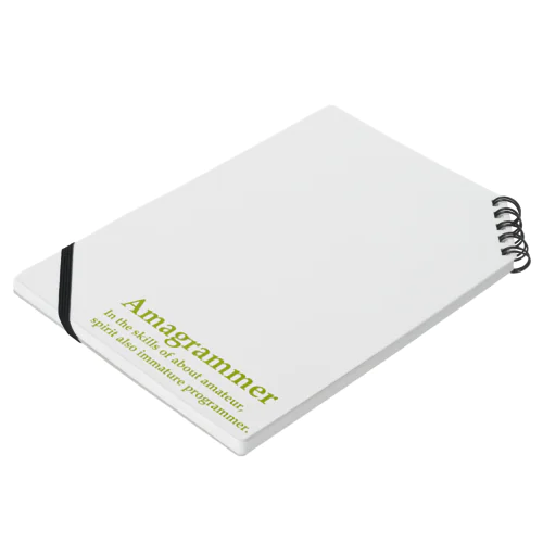 Amagrammer Notebook