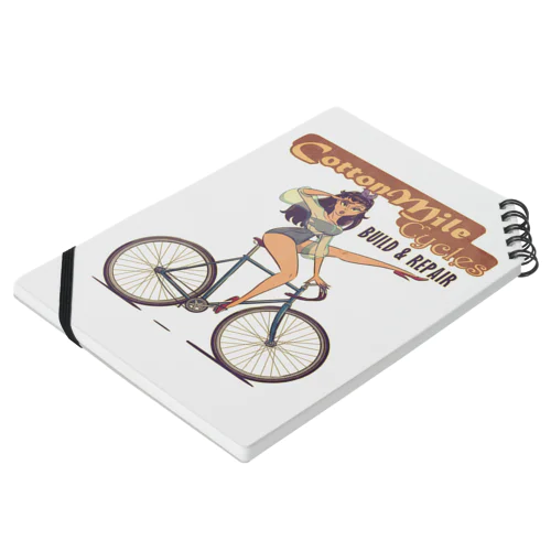 "Cotton Mile Cycles" Notebook