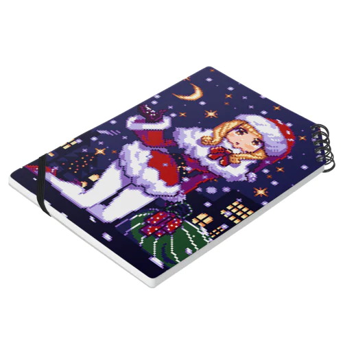 【ドット絵】クリスマスガール Notebook