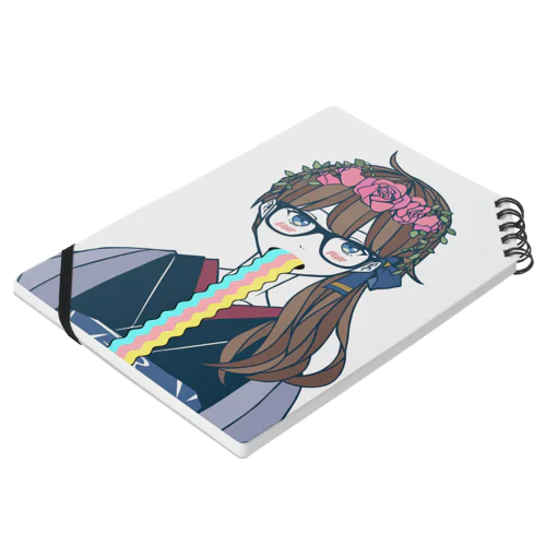 Oiran Emma Rainbow Puke Notebook