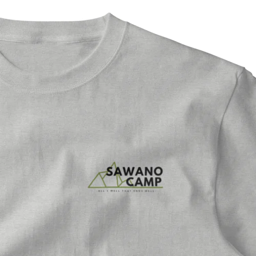 SAWA NO CAMP（マウンテン） ワンポイントTシャツ