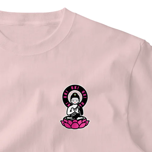 OK! BUDDHA ワンポイントTシャツ