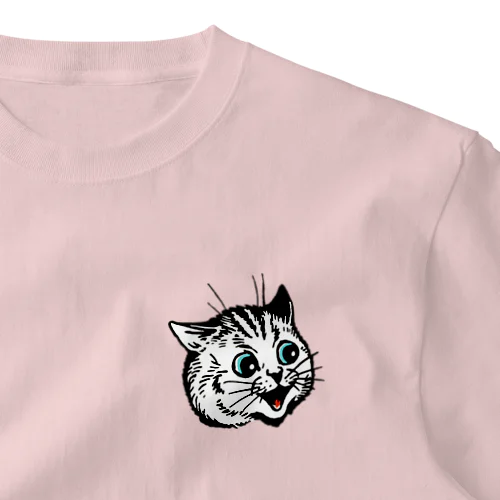 陽気なねこ ＜ルイス・ウェイン＞ One Point T-Shirt