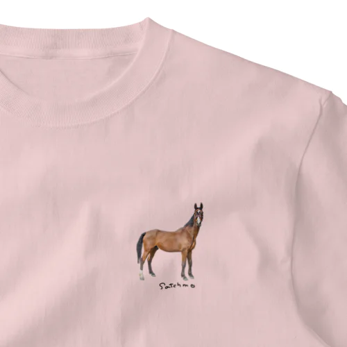 Satchmo🐴 ワンポイントTシャツ