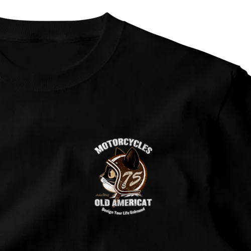 OLD AMERICAT ワンポイントTシャツ