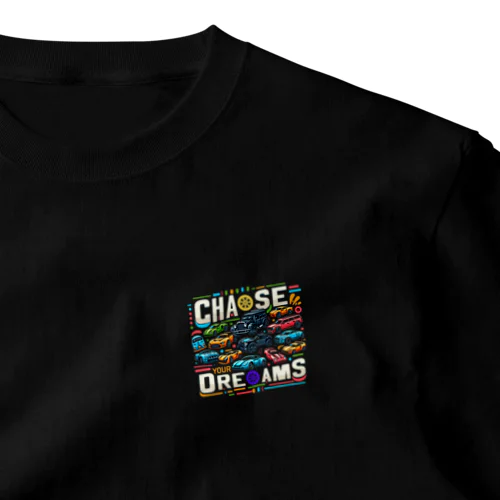 Chase Your Dreams ワンポイントTシャツ
