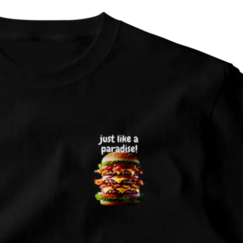 jusut like a paradise! ワンポイントTシャツ