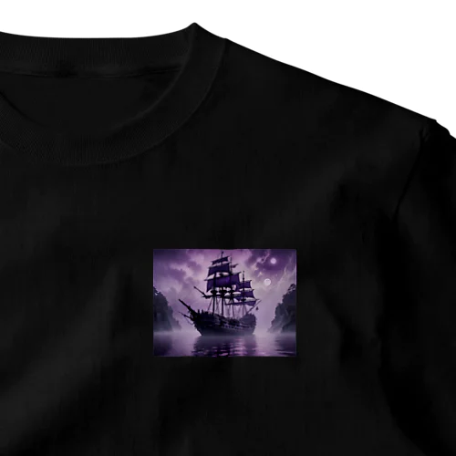 幽霊船 ワンポイントTシャツ