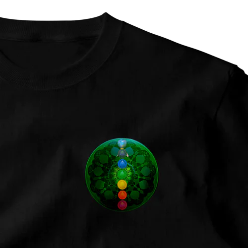 宇宙曼荼羅　緑の奇跡 One Point T-Shirt