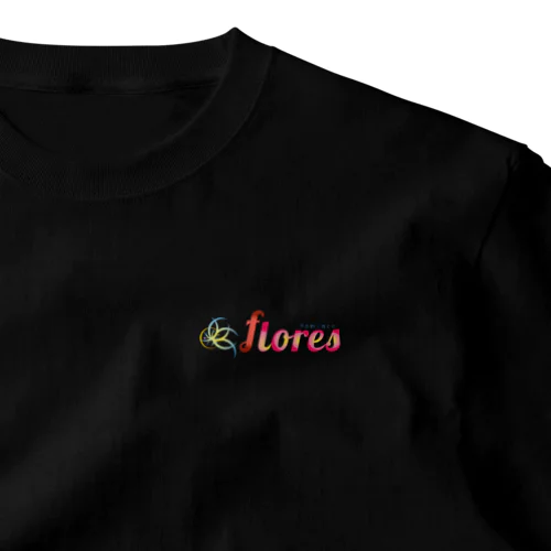 Flores Original Logo ワンポイントTシャツ