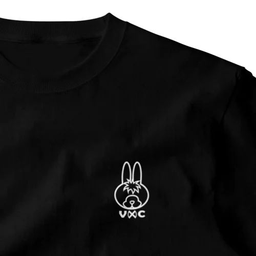 Rabbit Logo white ワンポイントTシャツ